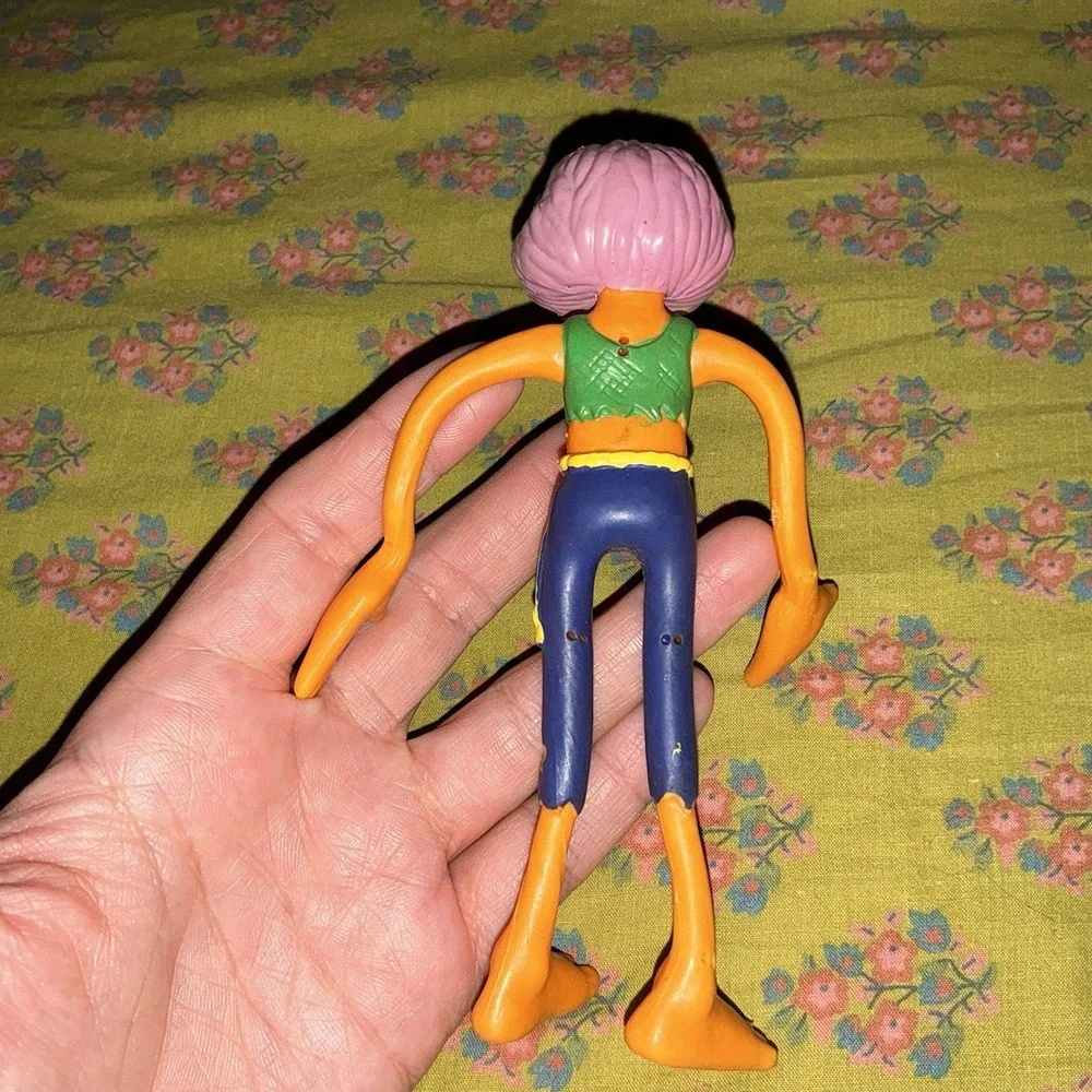 Bend Ems Muppets Animal Jim Henson 1993 Just Toys Vintage Bendy